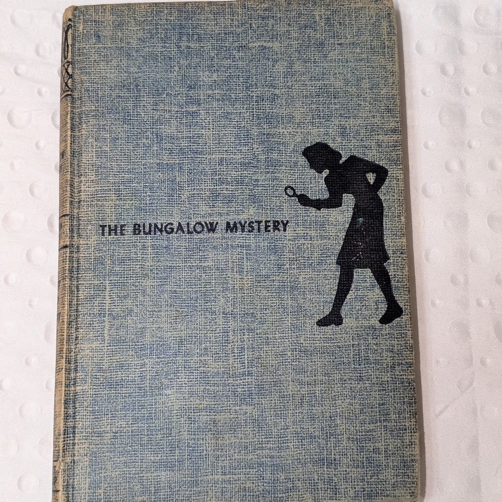 Vintage Nancy Drew The Bungalow Mystery By Carolyn Keene Hardcover 1960